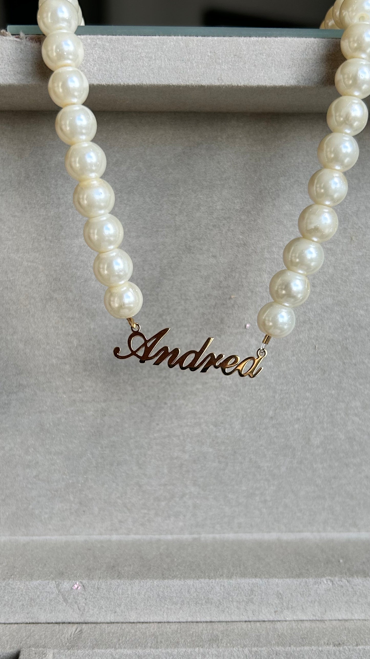 PEARL CUSTOM NECKLACE