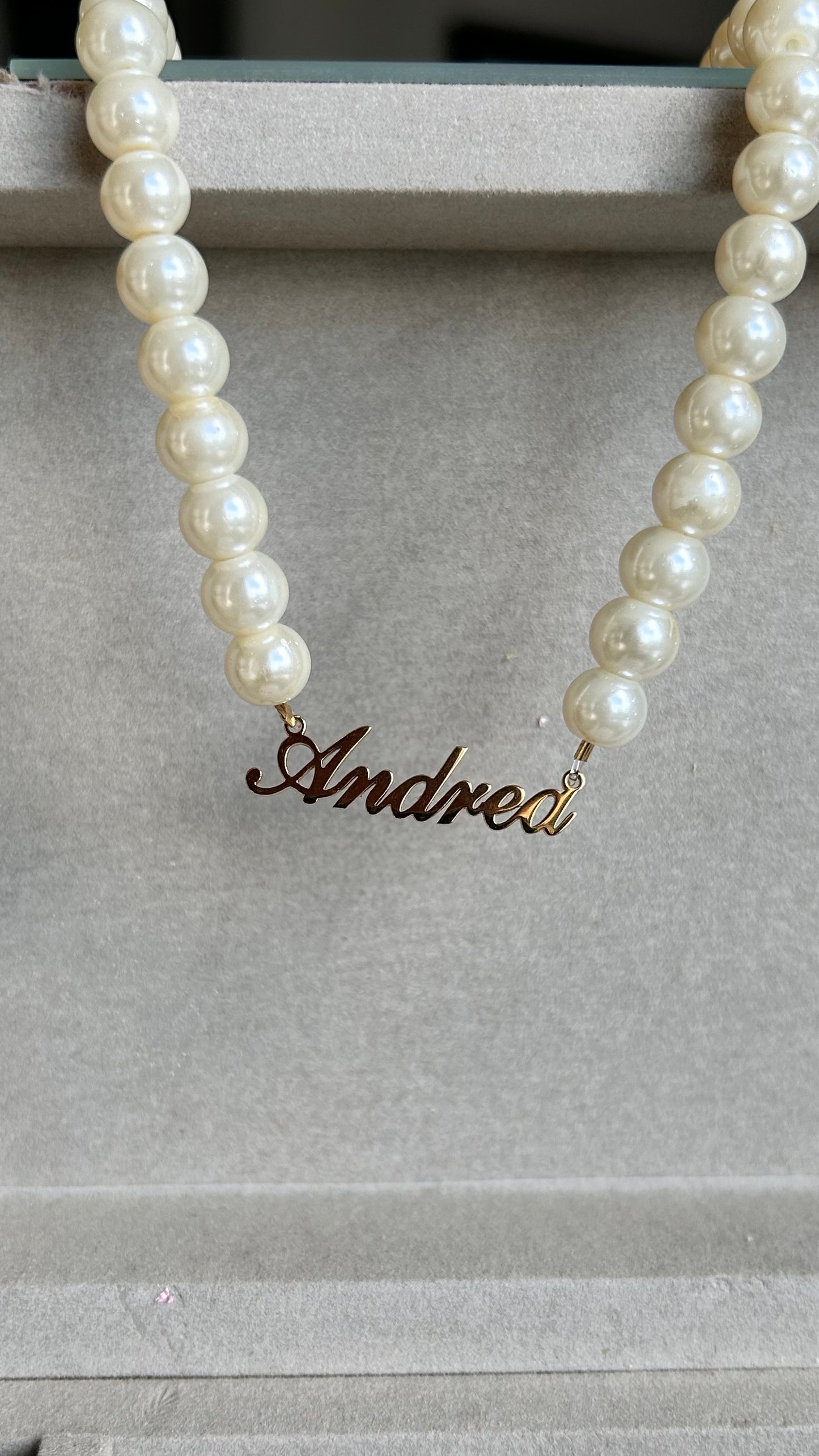 PEARL CUSTOM NECKLACE