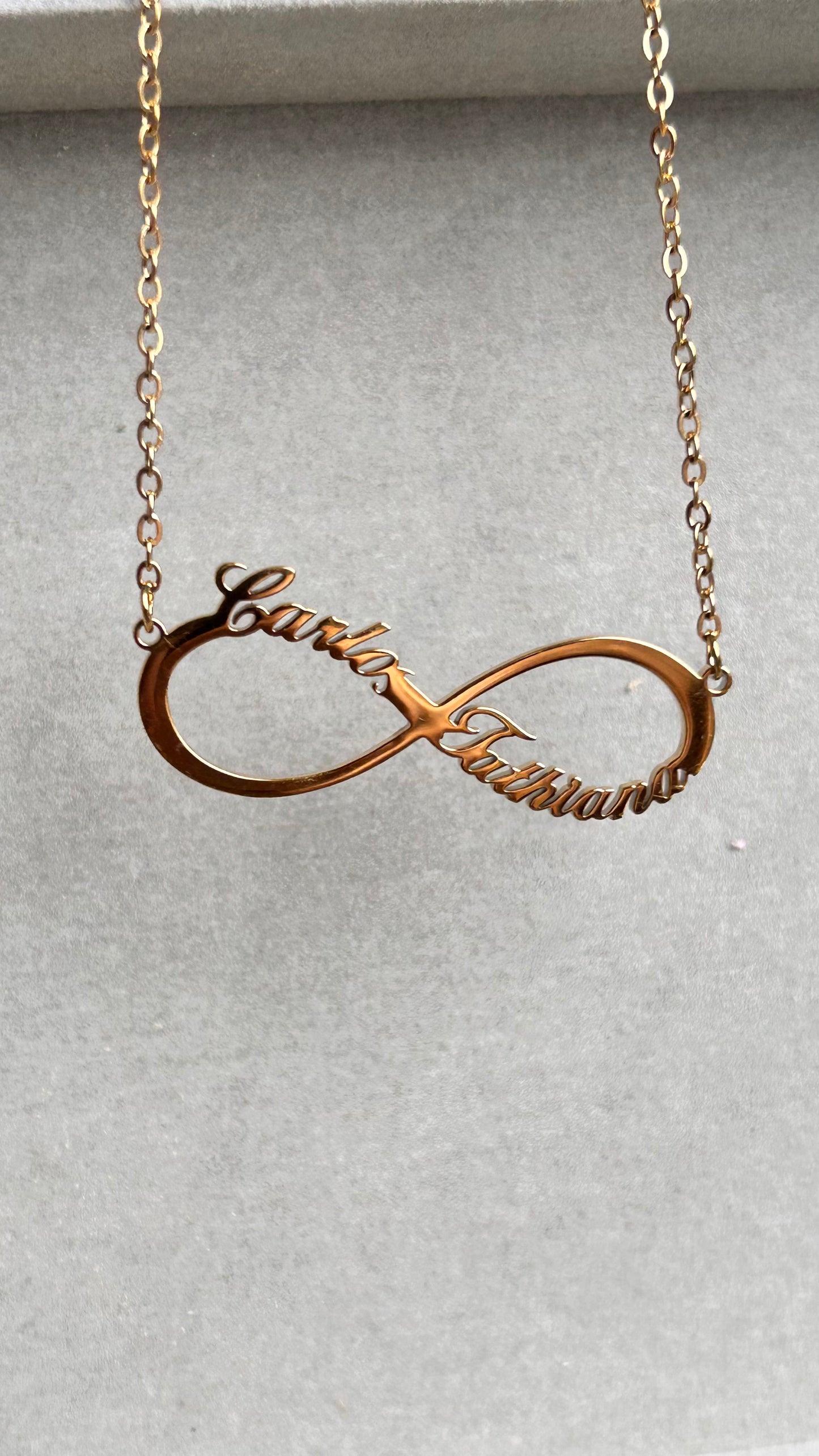 INFINITY NAME NECKLACE