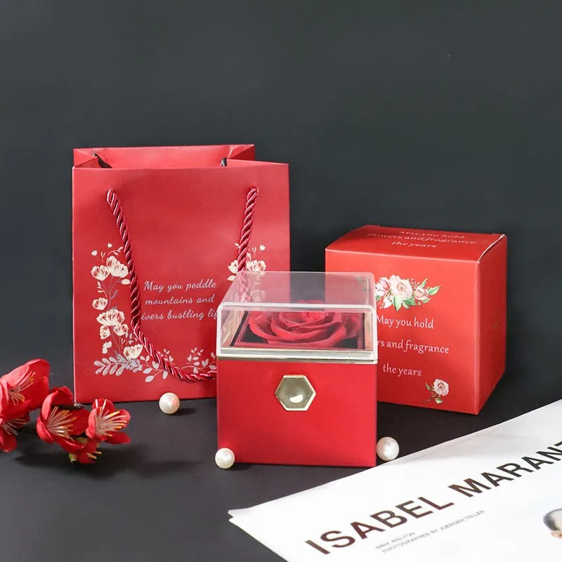 PERMANENT ROSE GIFT BOX