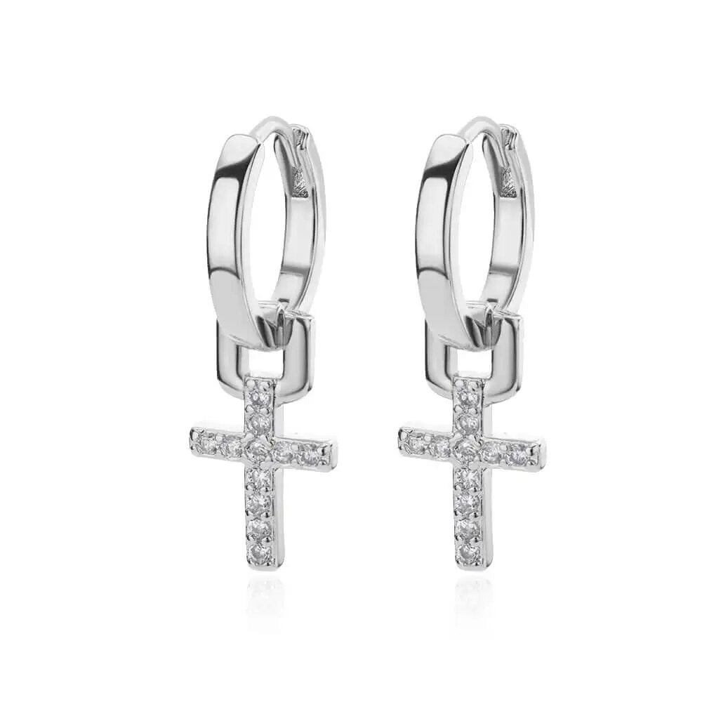 CROSS EARINGS