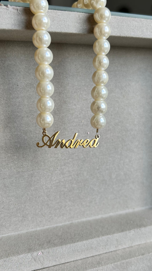 PEARL CUSTOM NECKLACE